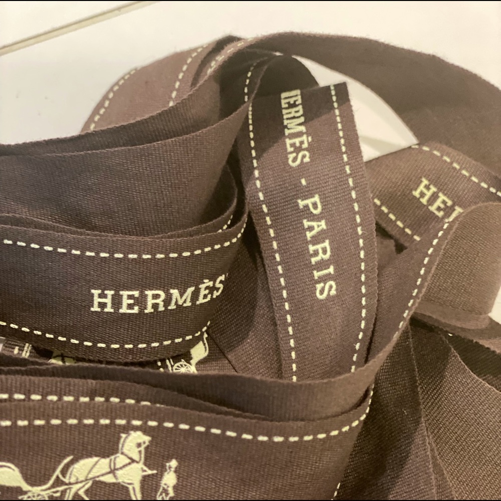 Authentic Hermes ribbon